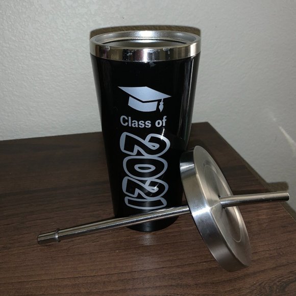 Class of 2021 Metal Tumbler - Picture 5 of 6
